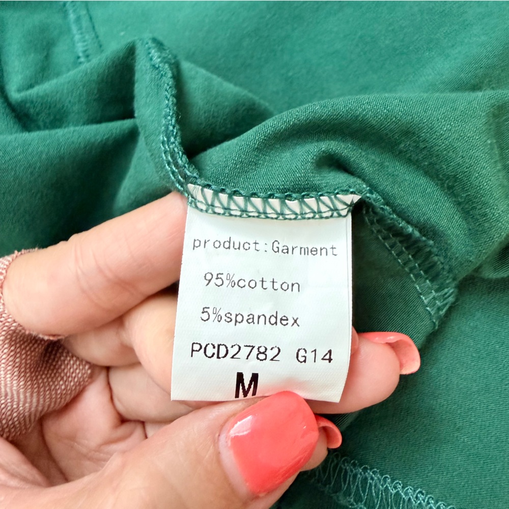 Green Midi Dress with Waist Tie - Picture 6 of 6